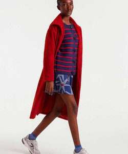 COMPAÑÍA FANTÁSTICA | HORIZON STRIPE CARDIGAN - NAVY