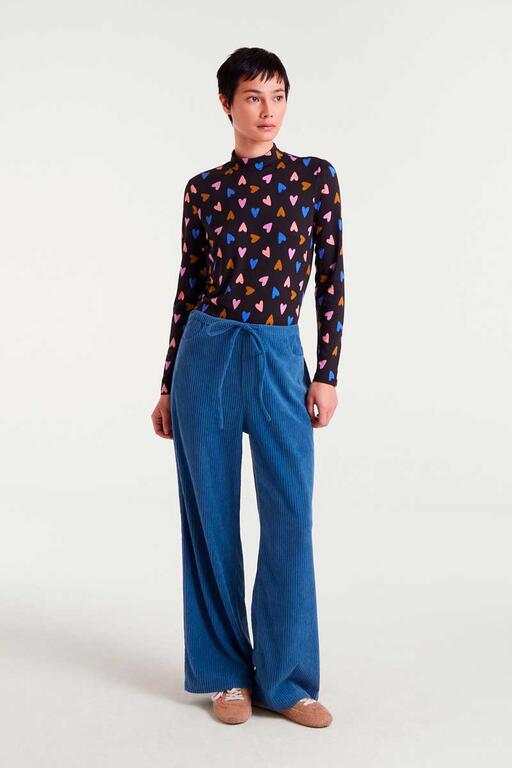 COMPAÑÍA FANTÁSTICA | HEARTS LS TOP - BLACK