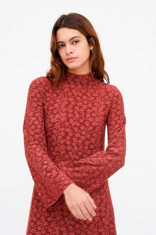 COMPAÑÍA FANTÁSTICA | KINGCUP LONG DRESS - TERRACOTTA