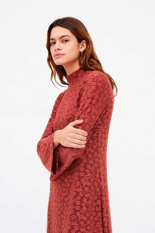 COMPAÑÍA FANTÁSTICA | KINGCUP LONG DRESS - TERRACOTTA