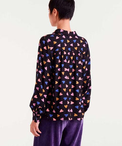 COMPAÑÍA FANTÁSTICA | LOVE MEDLEY BLOUSE - BLACK