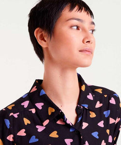 COMPAÑÍA FANTÁSTICA | LOVE MEDLEY BLOUSE - BLACK