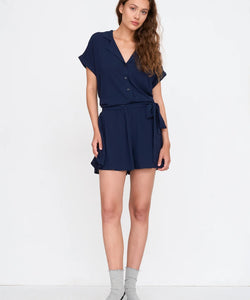 PITA BOW HW SHORTS - NAVY