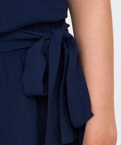 PITA BOW HW SHORTS - NAVY