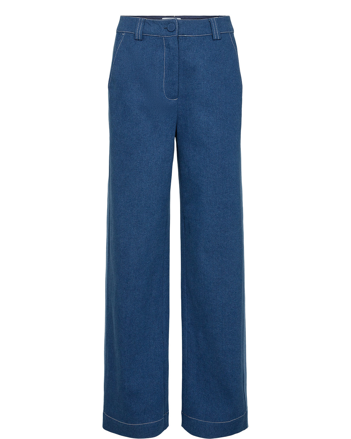 NÜMPH | ISADORA PANTS - DARK BLUE DENIM