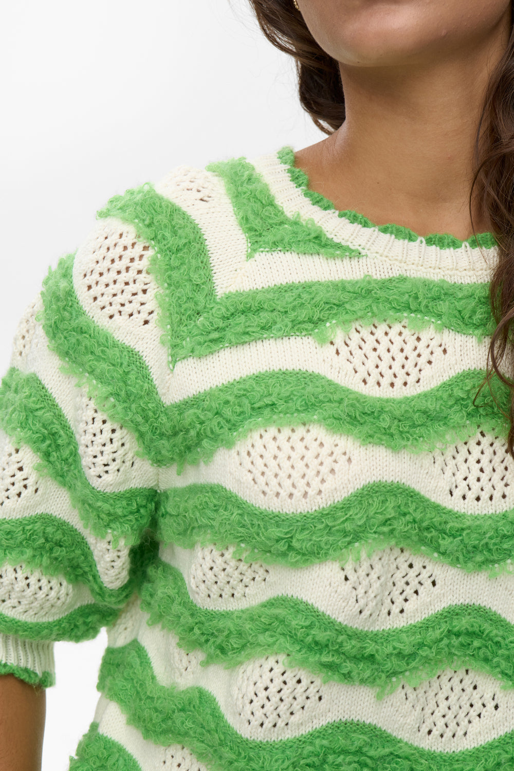 NÜMPH | KIRILLA PULLOVER - POISON GREEN