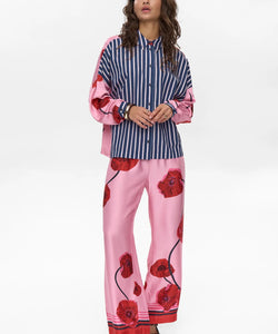 NÜMPH | JOELLE LS SHIRT - ORCHID SMOKE