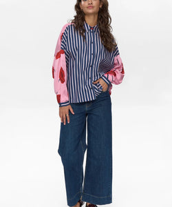 NÜMPH | JOELLE LS SHIRT - ORCHID SMOKE