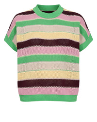 NÜMPH | MIVA SS PULLOVER - POISON GREEN
