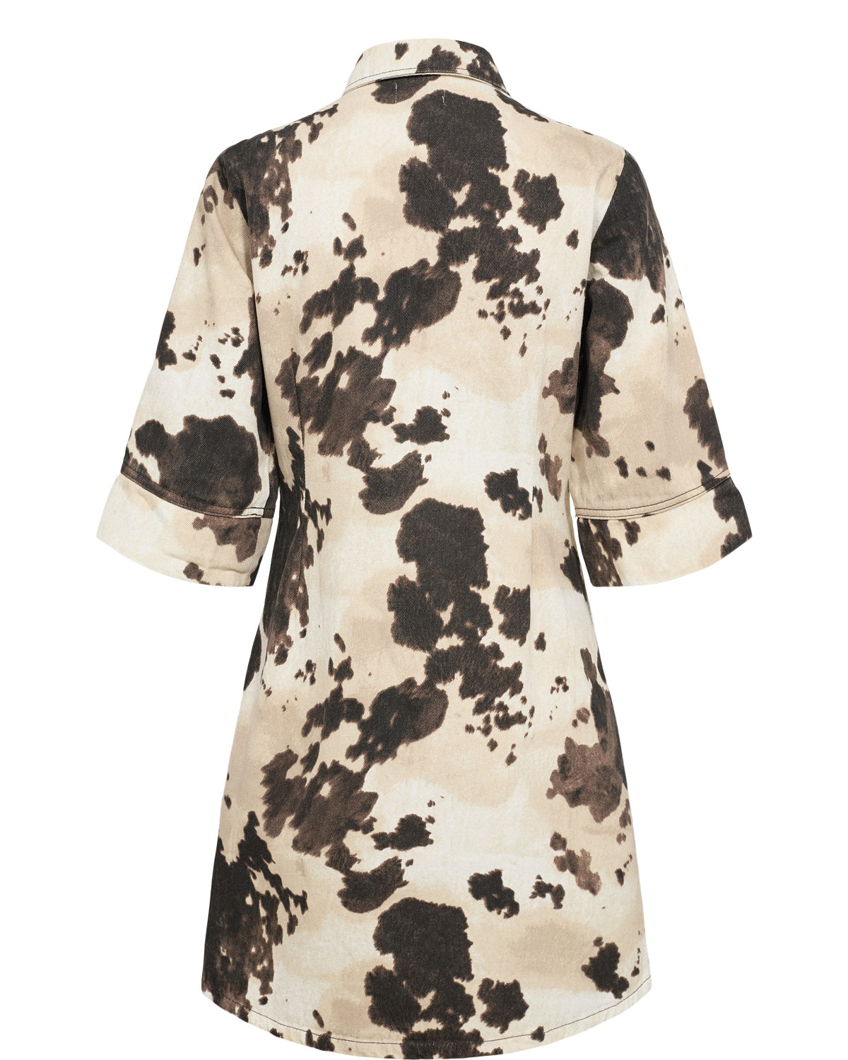 NÜMPH | IVY SHIRT DRESS - GRAY MORN