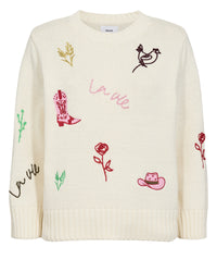 NÜMPH | WALLY PULLOVER - PRISTINE