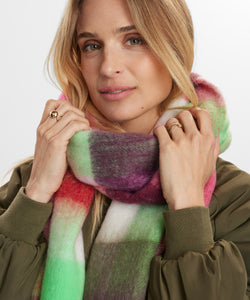 NUMPH | SASHA SCARF - FANDANGO PINK