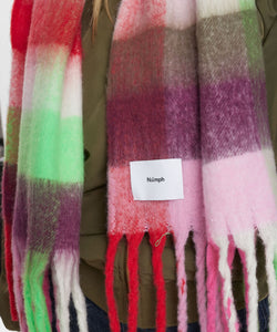 NUMPH | SASHA SCARF - FANDANGO PINK