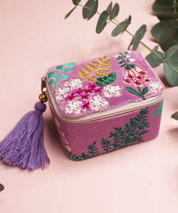 POSY TRINKET BOX - PURPLE