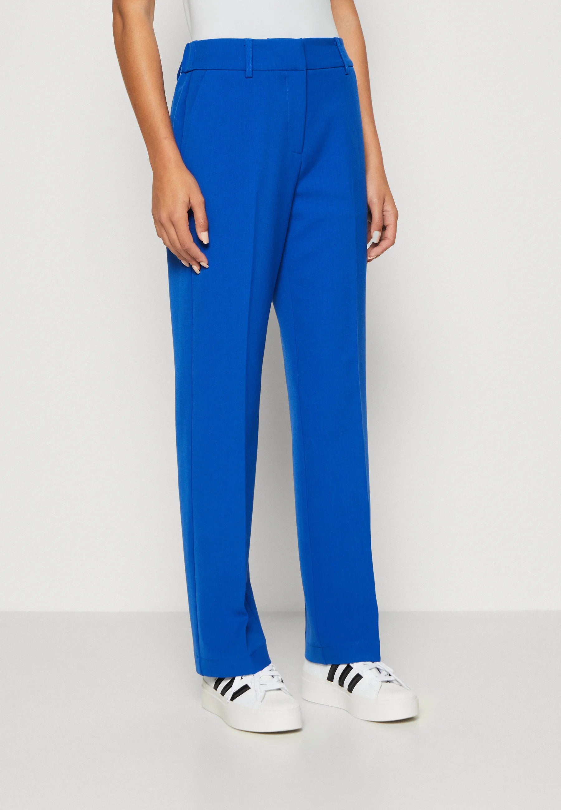 Y.A.S | LIKKA HW WIDE PANTS - BLUE LOLITE