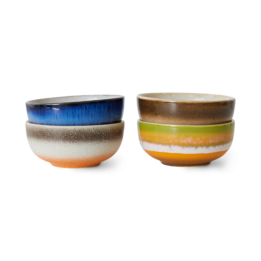 HKliving | 70S CERAMICS: XS BOWL - SIERRA ECLIPSE