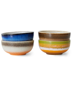 HKliving | 70S CERAMICS: XS BOWL - SIERRA ECLIPSE