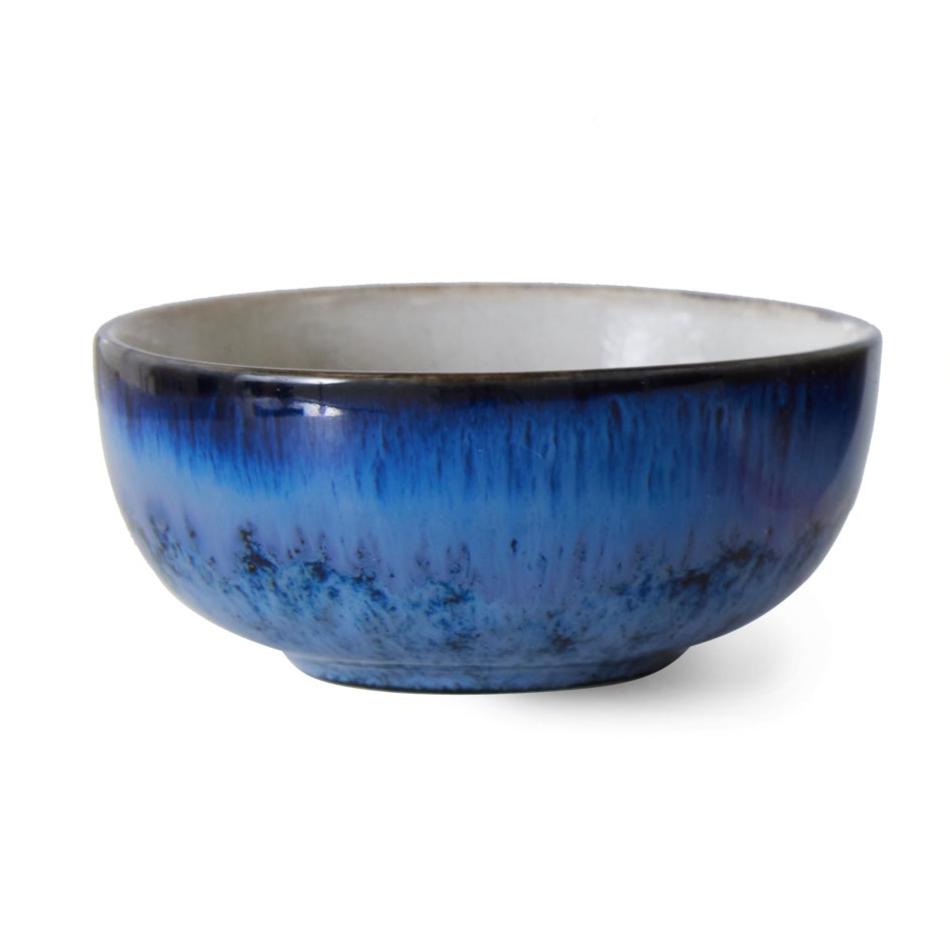 HKliving | 70S CERAMICS: XS BOWL - SIERRA BLUE