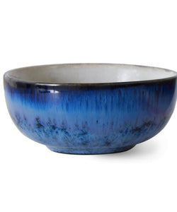 HKliving | 70S CERAMICS: XS BOWL - SIERRA BLUE