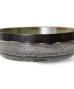 HKliving |70S CERAMICS SALAD BOWL - ROCK ON