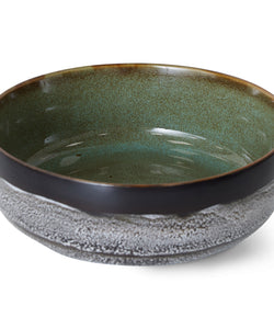 HKliving |70S CERAMICS SALAD BOWL - ROCK ON