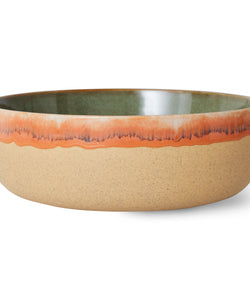 HKliving | 70S CERAMICS SALAD BOWL - SHORE