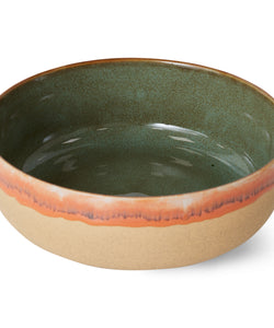 HKliving | 70S CERAMICS SALAD BOWL - SHORE