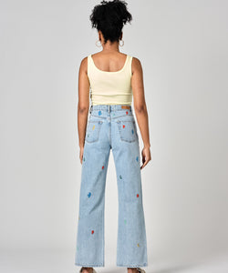 F.A.M. | FOREST LUNA WIDE JEANS - BLUE