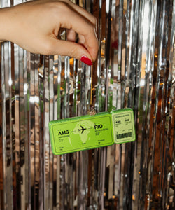 YUP IN DE BOOM | KERSTORNAMENT - BOARDINGPASS RIO