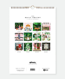 ATWTS | CALENDAR - DAILY POETRY 2026