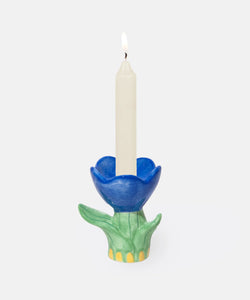 DOIY | CANDLE HOLDER BLOOM - BLUE