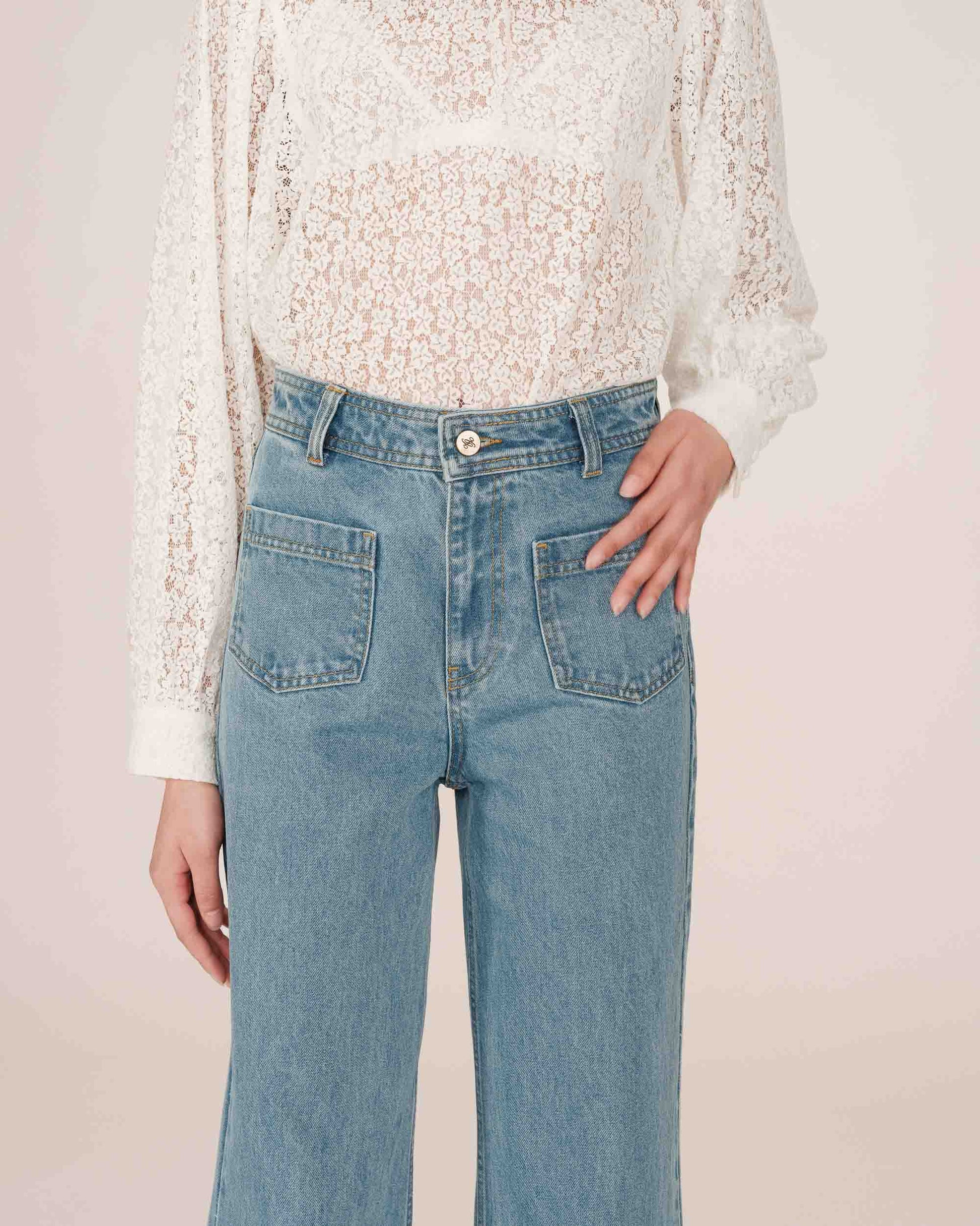 GRACE & MILA | JACOB JEANS - LIGHT BLUE