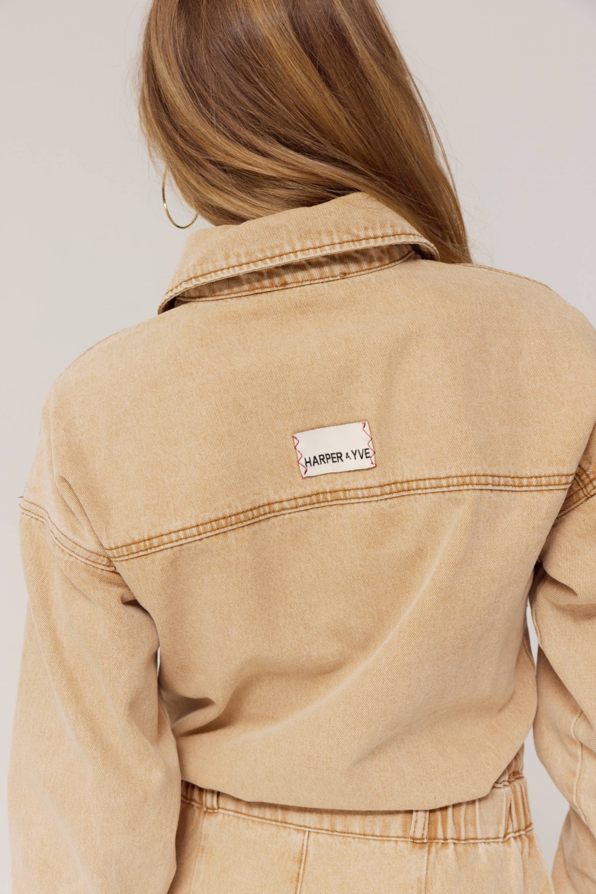 HARPER & YVE |  JACKY JUMPSUIT - BEIGE