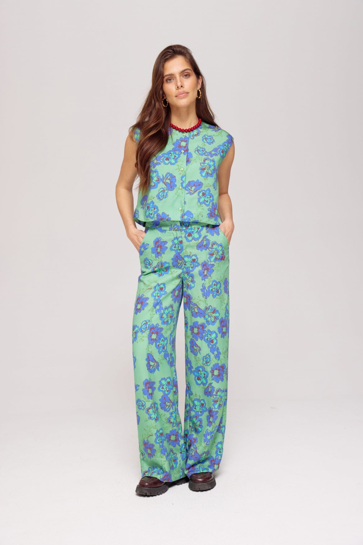 HARPER & YVE | HOLLY PANTS - FOREST FLOWER