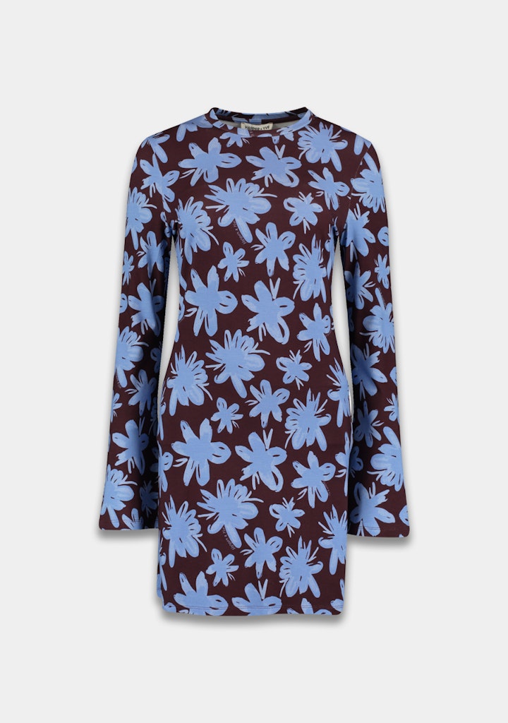 HARPER & YVE | JOLIE LS DRESS - BLUE BLOSSOM
