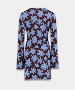 HARPER & YVE | JOLIE LS DRESS - BLUE BLOSSOM