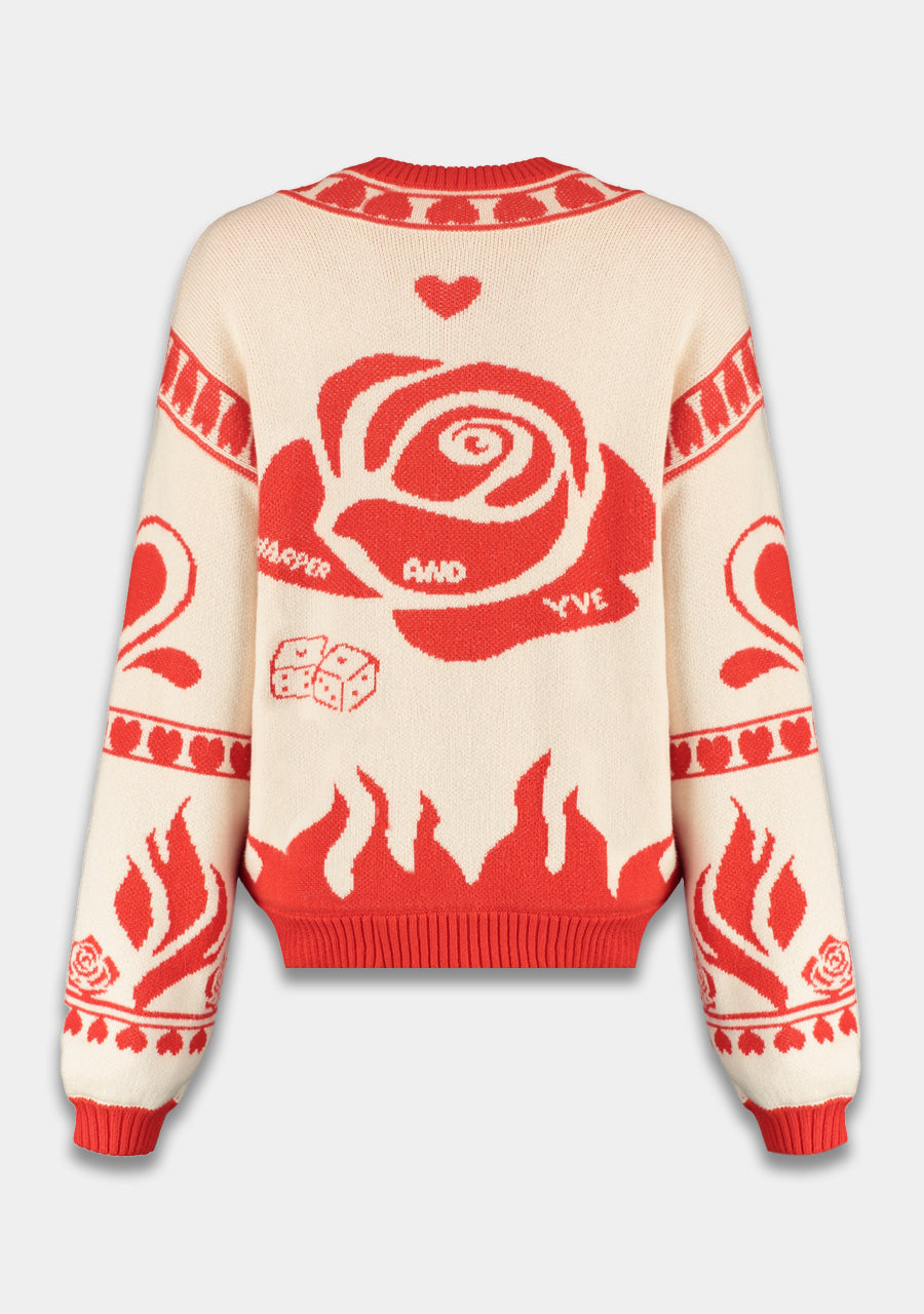 HARPER & YVE |  JAZZ CARDIGAN - SPICY RED