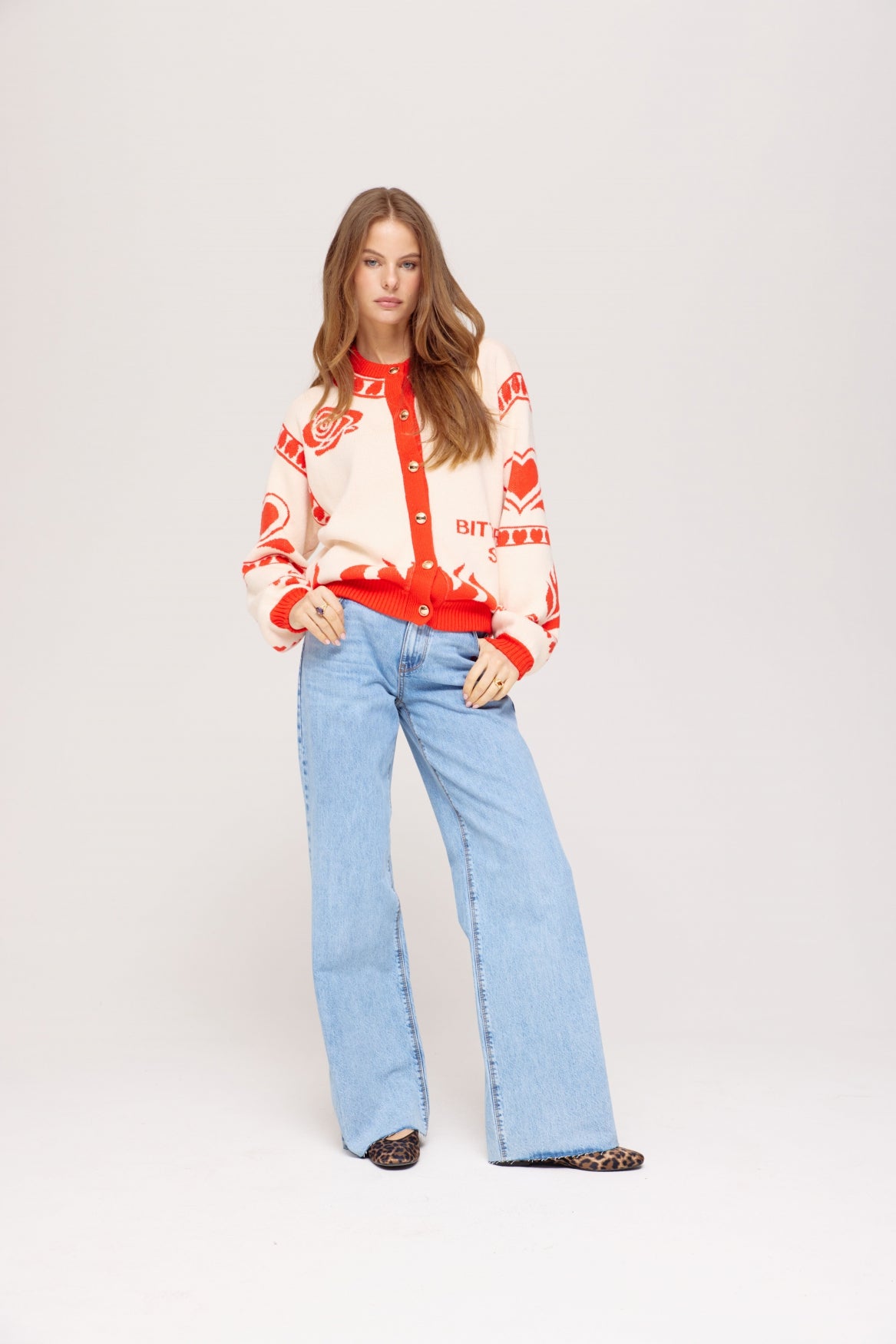 HARPER & YVE |  JAZZ CARDIGAN - SPICY RED