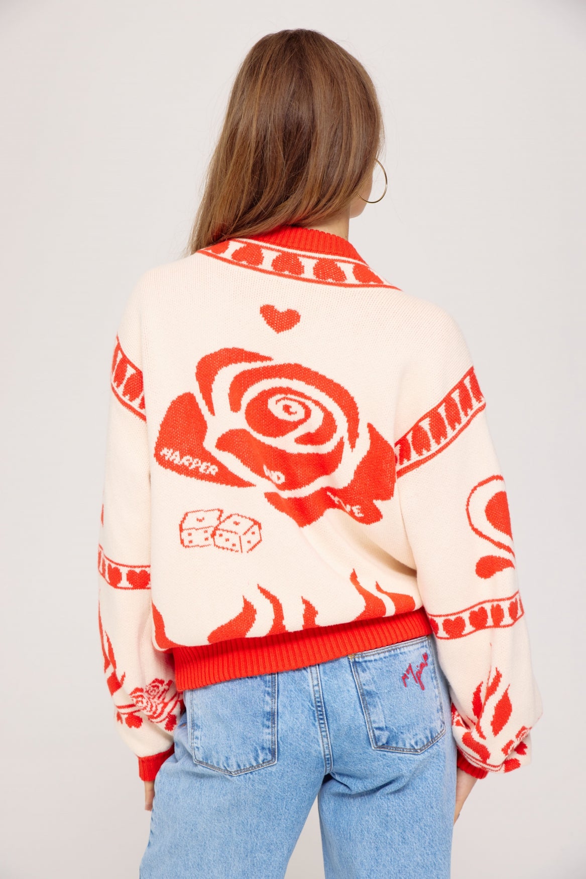HARPER & YVE |  JAZZ CARDIGAN - SPICY RED