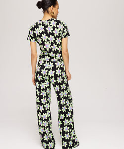 HARPER & YVE | JANE SS TOP - GREEN BLOSSOM