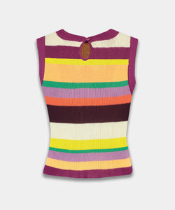 HARPER & YVE | LO SS TOP - MULT STRIPE