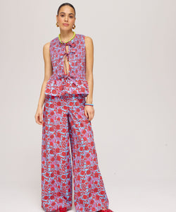 HARPER & YVE | CINDY SS VEST - FLIRTY FLOWER
