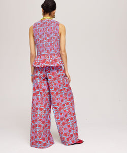HARPER & YVE | CINDY SS VEST - FLIRTY FLOWER