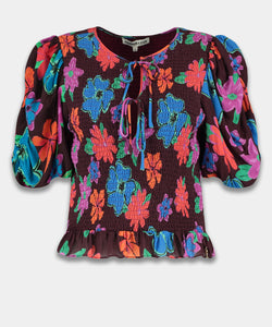 HARPER & YVE | ELIN SS TOP - MYSTIC FLOWER