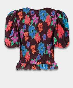 HARPER & YVE | ELIN SS TOP - MYSTIC FLOWER