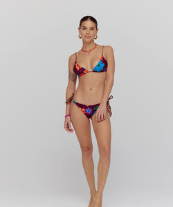 HARPER & YVE | LEXIE 2-WAYS BIKINI BOTTOM - LEXIE LEOPARD & MYSTIC FLOWER