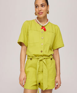 HARPER & YVE | YAEL PLAYSUIT - LIME