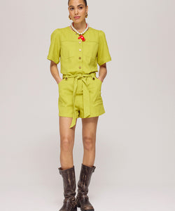 HARPER & YVE | YAEL PLAYSUIT - LIME