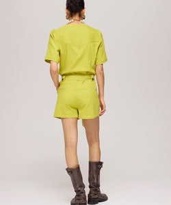 HARPER & YVE | YAEL PLAYSUIT - LIME