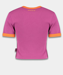 HARPER & YVE | FRUITS DE MER SS TOP - VIVID VIOLA